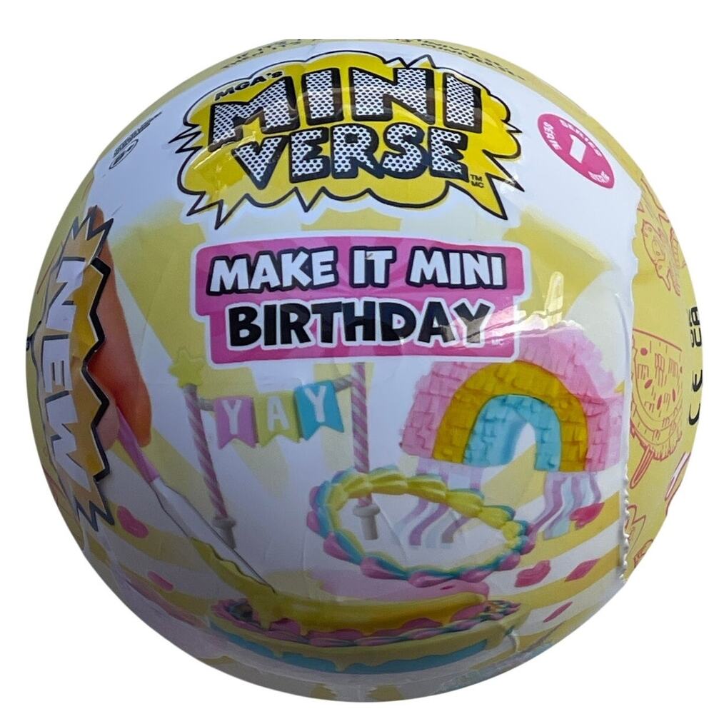 New Sealed Mini Verse Make it Mini Birthday